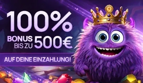 100 % Bonus bis zu 500 € – der perfekte Start bei WeezyBet