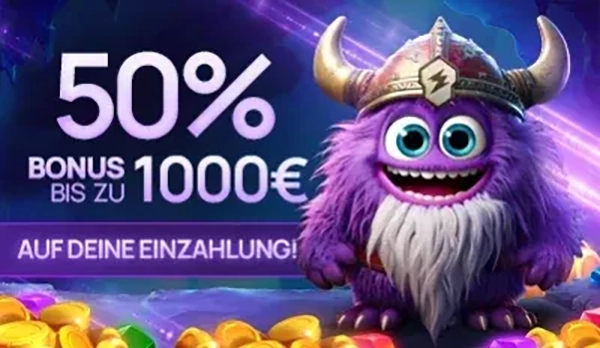 50 % Einzahlungsbonus bis zu 1.000 € – Bonus bei WeezyBet sichern